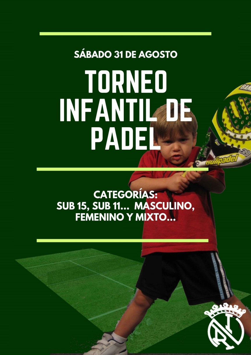 Torneo infantil de pádel