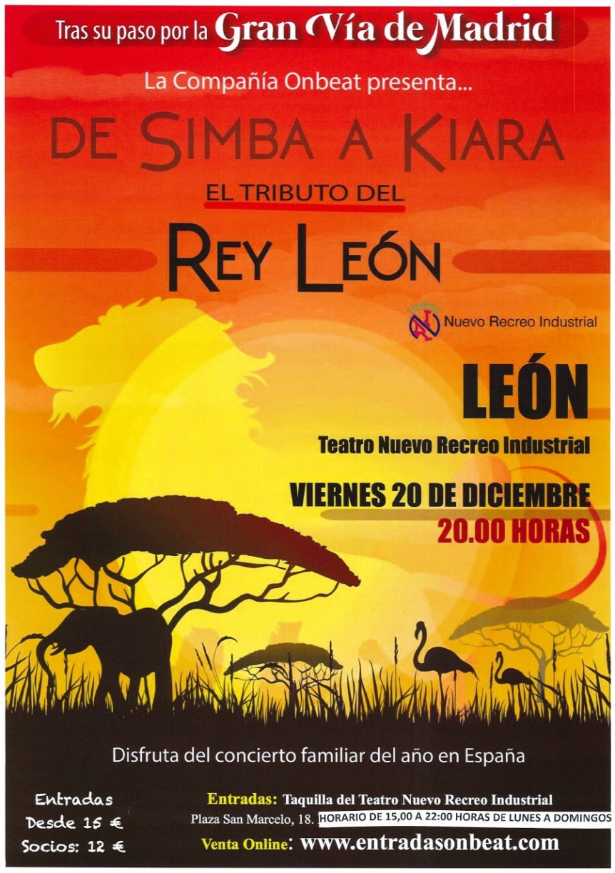 MUSICAL REY LEÓN