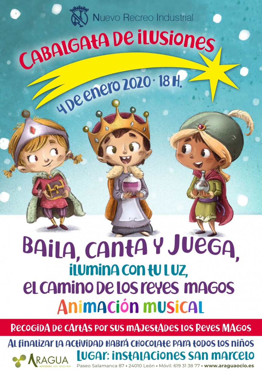 Entrega de cartas a los Reyes Magos