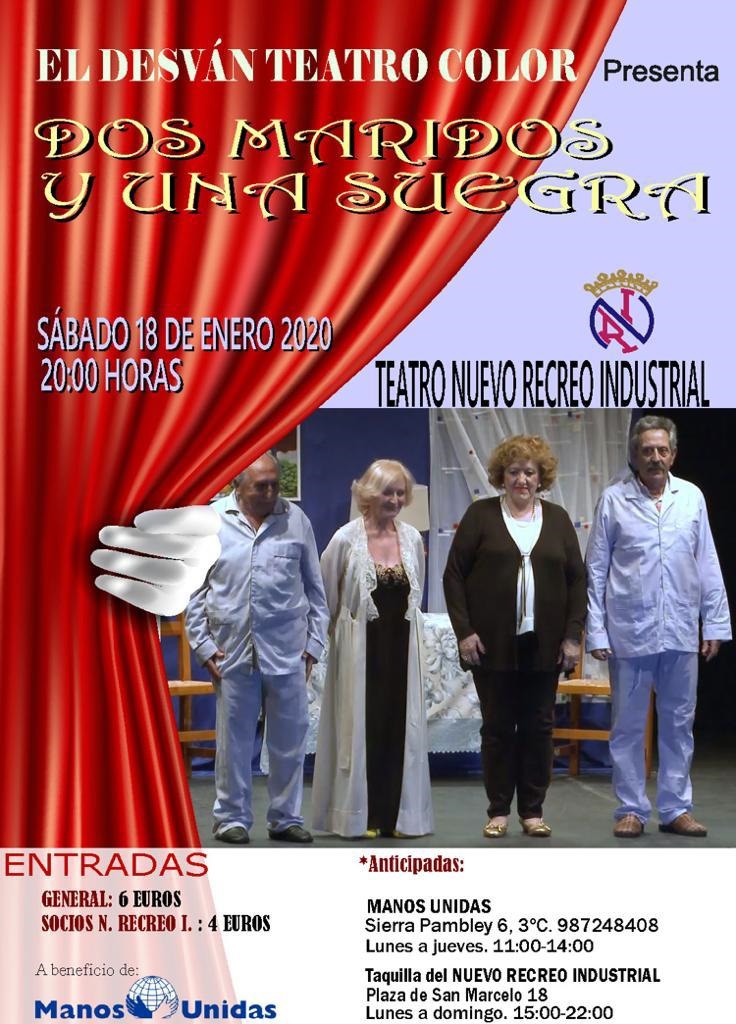 Teatro: Dos maridos y una suegra