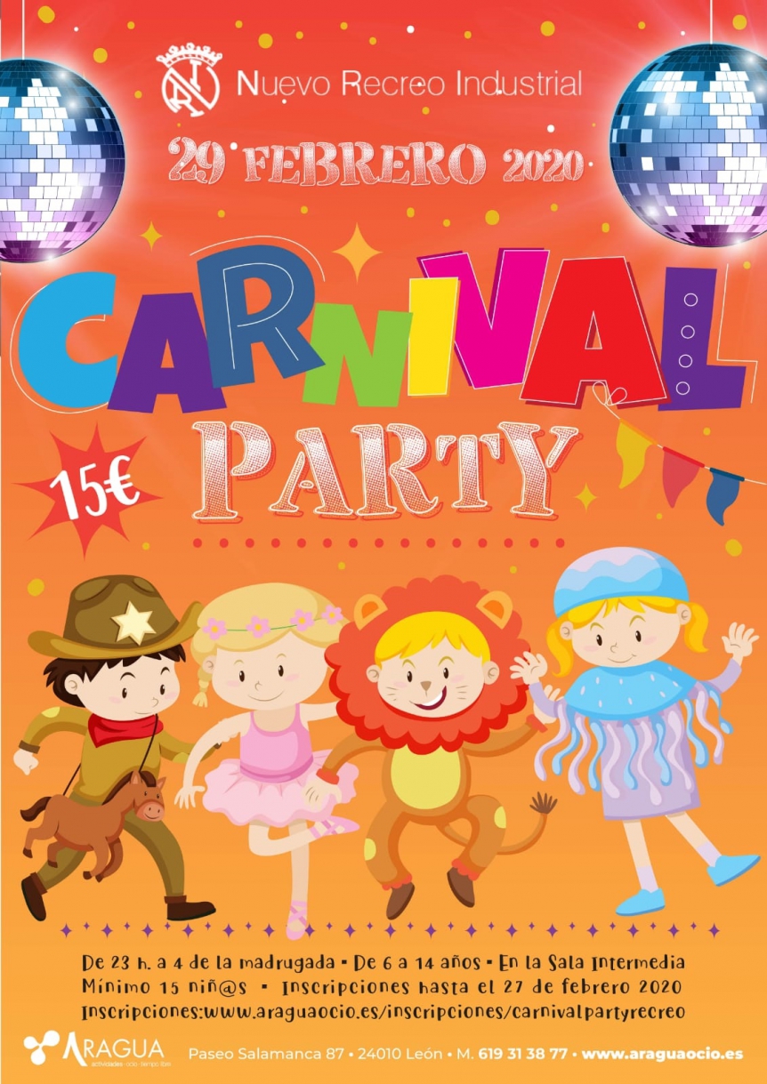 FIESTA INFANTIL DE CARNAVAL