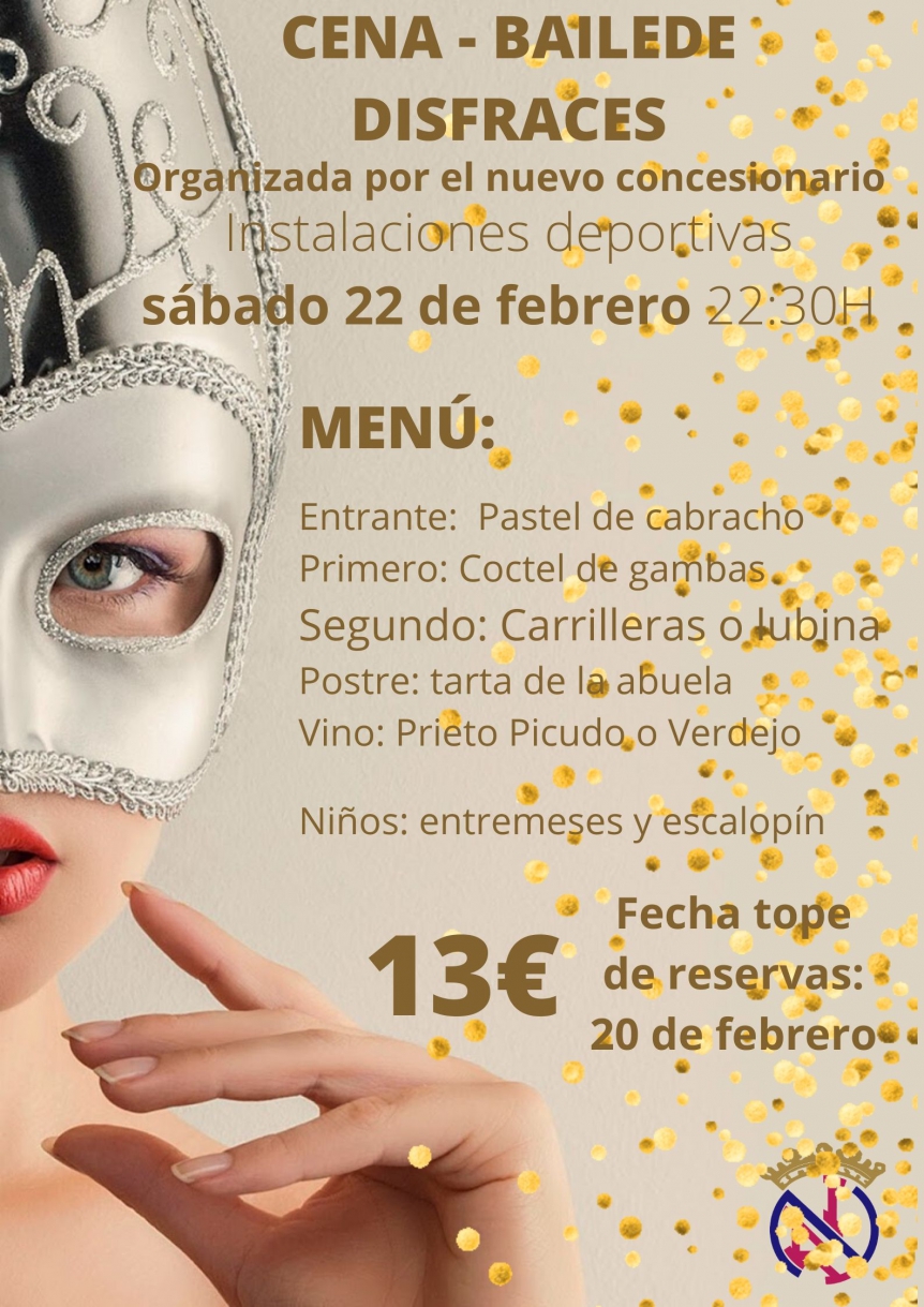 CENA-BAILE DE CARNAVAL