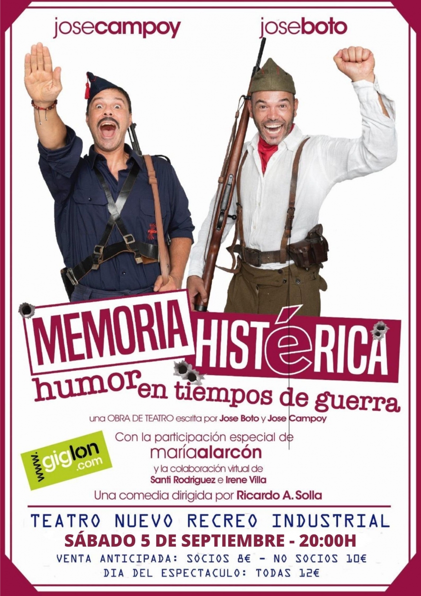 MEMORIA HISTÉRICA - APLAZADO SIN FECHA