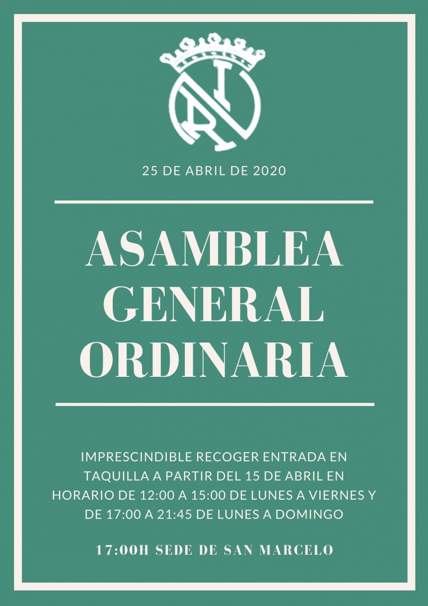 ASAMBLEA GENERAL ORDINARIA