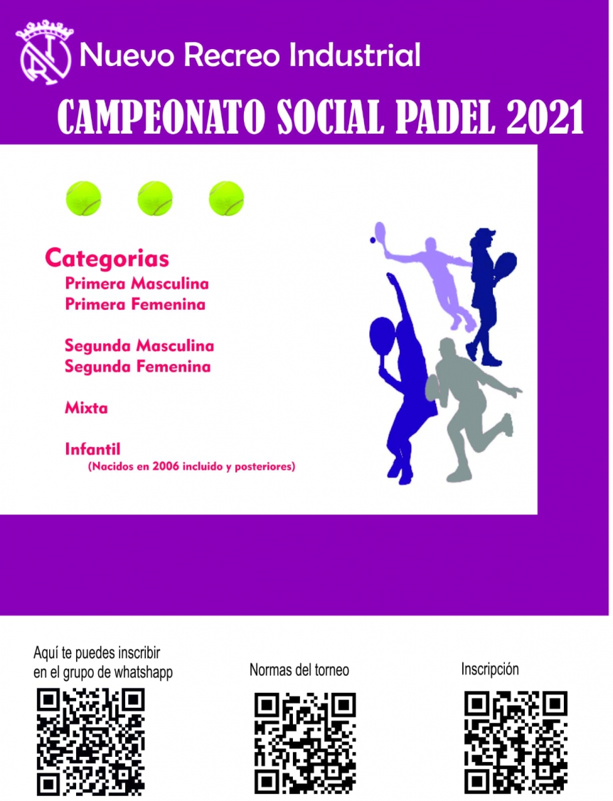 Campeonato social de pádel 2021