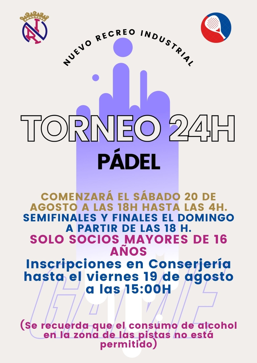 TORNEO 24H DE PÁDEL