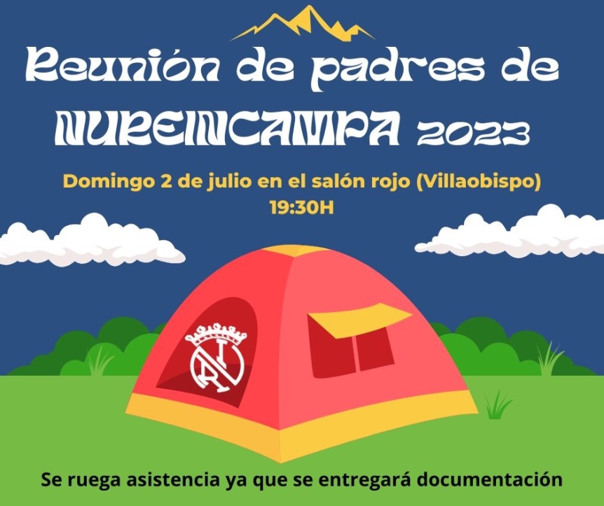 Reunión de padres. Nureincampa 2023