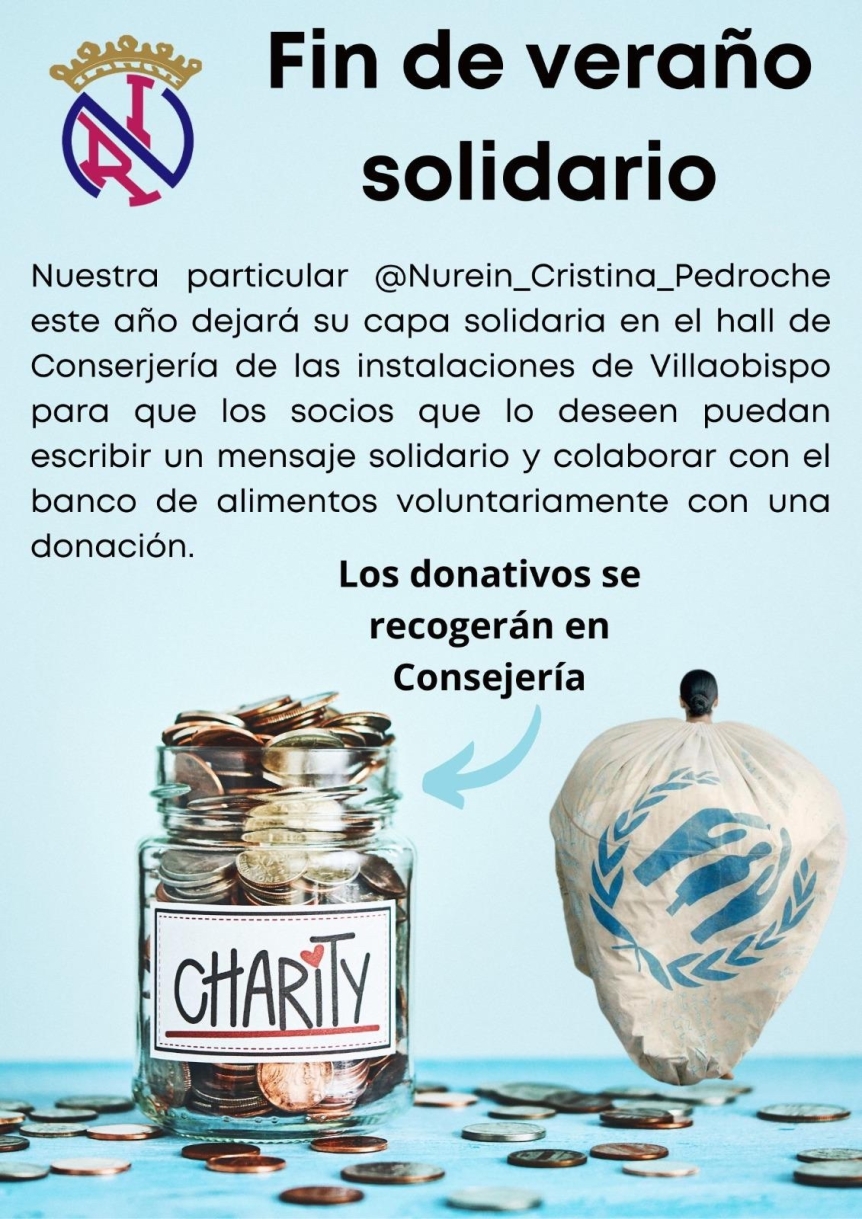 Fin de veraño solidario